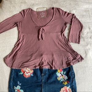 Last Week Sale!! Aeropostale Dusty Rose Blouse